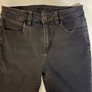American Eagle Black Dream Jeans Skinny Size 6 Long